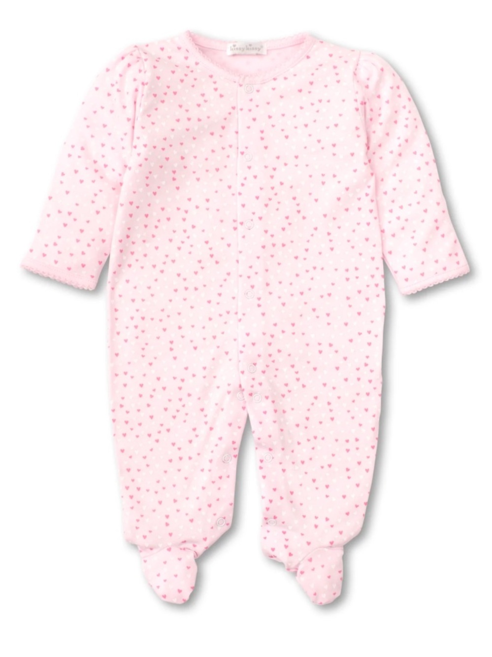 Kissy Kissy Sweethearts Footie 0-3m